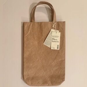 MUJI Labo Paper-Like Tote Bag in Beige